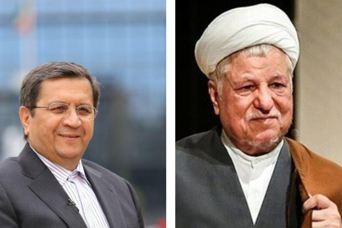 عبدالناصر همتی و هاشمی رفسنجانی